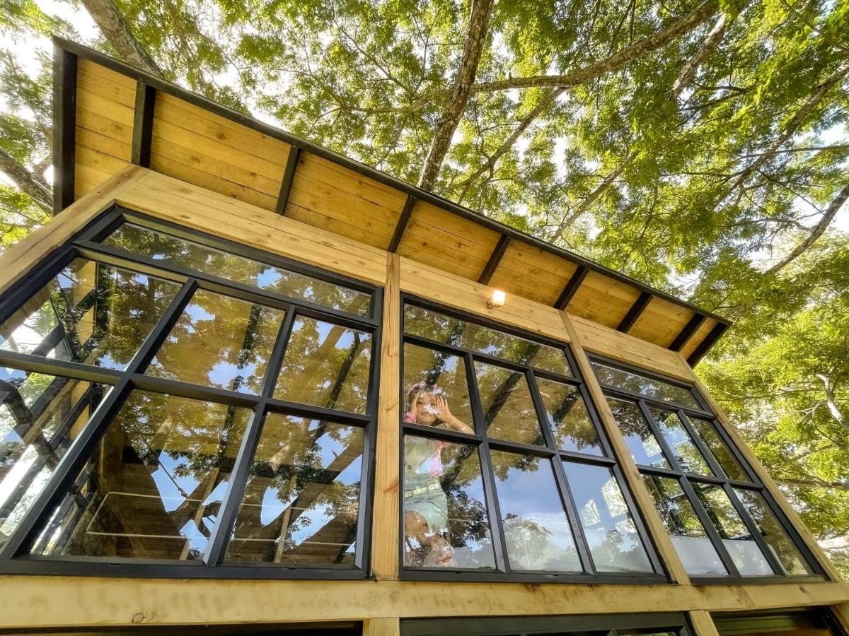 Casa En El Arbol Villa Utica Bagian luar foto
