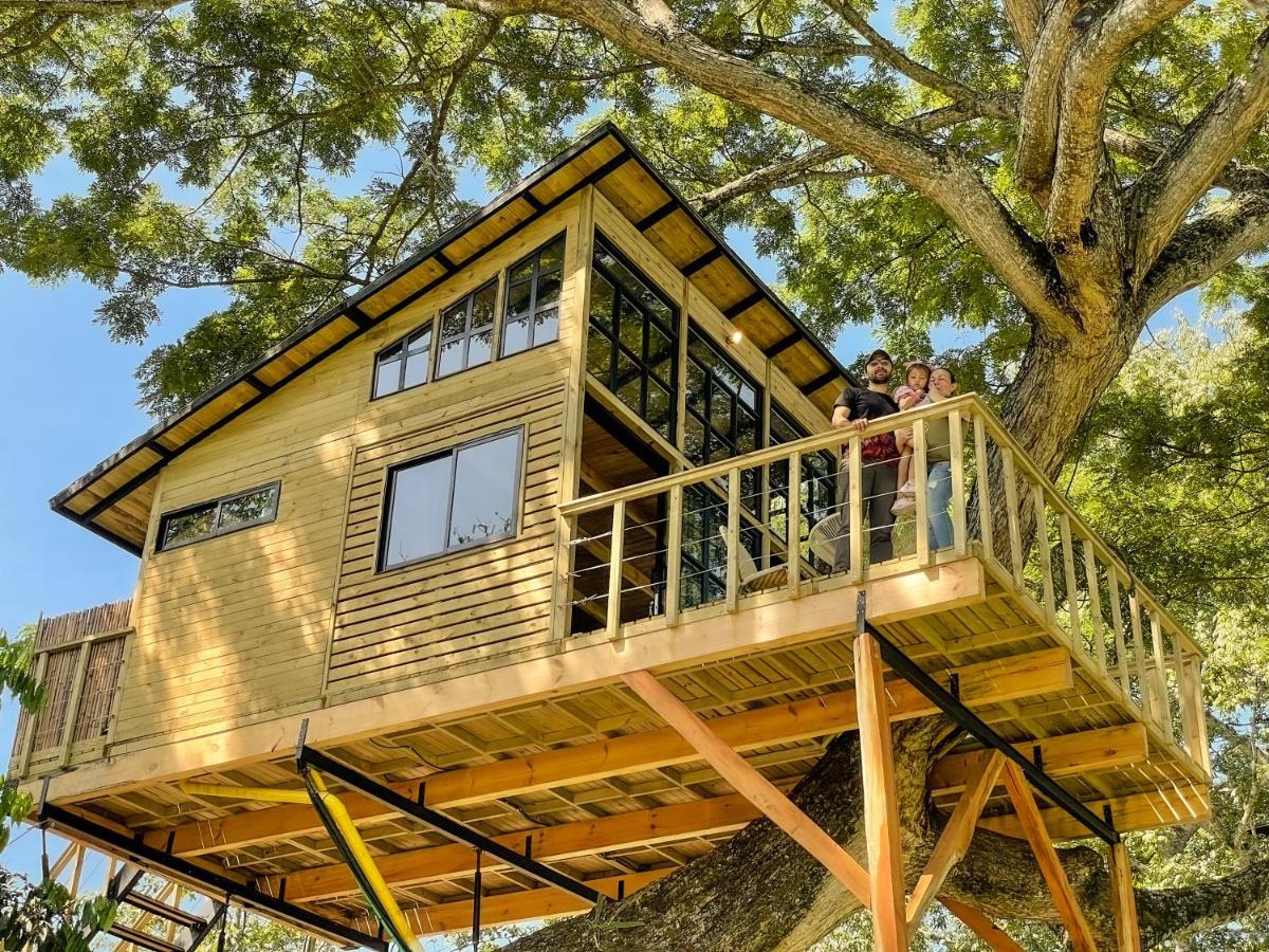 Casa En El Arbol Villa Utica Bagian luar foto