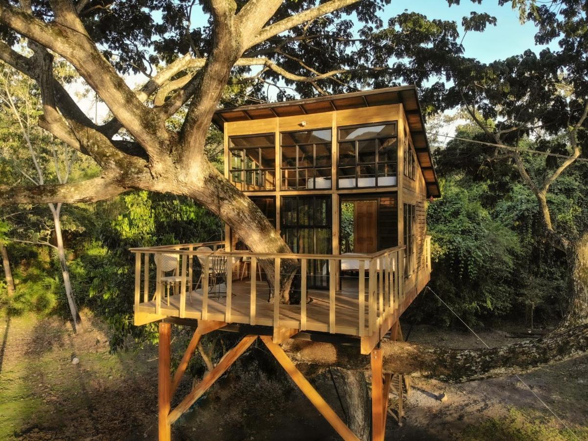 Casa En El Arbol Villa Utica Bagian luar foto